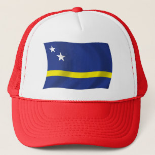 Curaçao-Flaggenmütze Truckerkappe