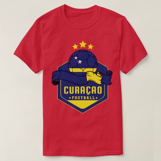 Curacao Football T-Shirt (Design vorne)