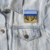 Curacao. Fort Beekenburg Caracas Bay. Button (Beispiel)