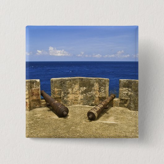 Curacao. Fort Beekenburg Caracas Bay. Button (Vorderseite)