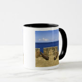Curacao. Fort Beekenburg Caracas Bay. Tasse (VorderseiteRechts)