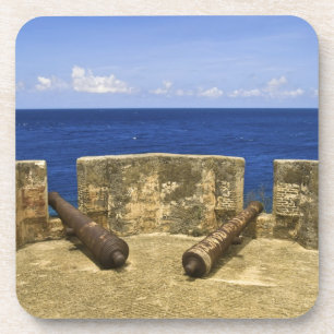 Curaçao. Fort Beekenburg Caracas-Bucht. Getränkeuntersetzer