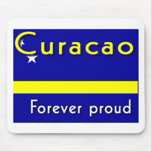 Curacao für immer stolz mousepad
