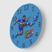 Curaçao große wanduhr (Winkel)