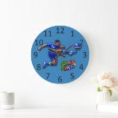 Curaçao große wanduhr (Zuhause)