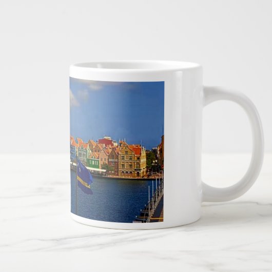Curacao-Impression Jumbo-Tasse (Rechts)