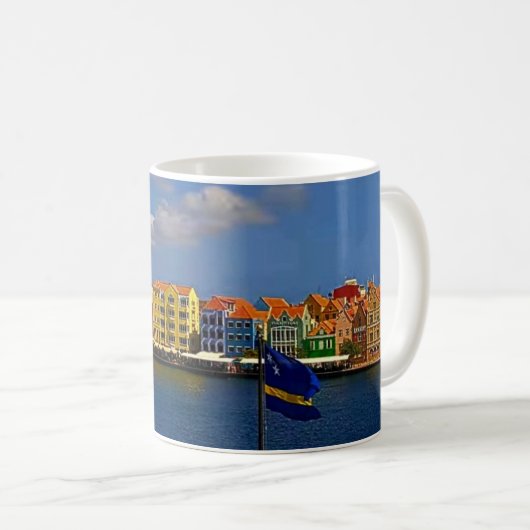 Curacao-Impression Kaffeetasse (VorderseiteRechts)