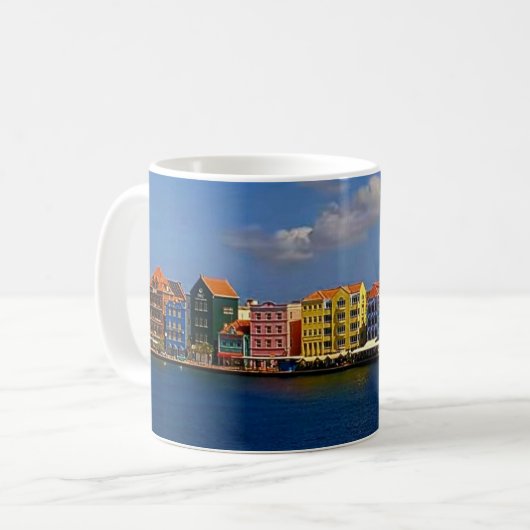 Curacao-Impression Kaffeetasse (Vorderseite Links)