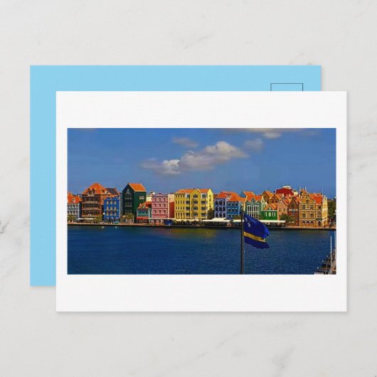 Curacao-Impression Postkarte (Vorne/Hinten)