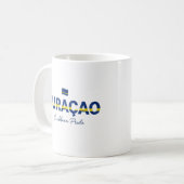 Curaçao Insel Name | Täglicher Stolz Kaffeetasse (Vorderseite Links)
