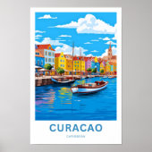 Curacao Karibik Reisen Print Poster (Vorne)