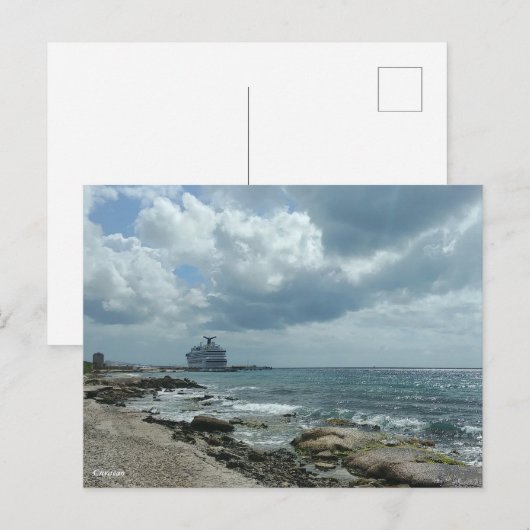 Curacao Karneval Adventures Postkarte (Vorne/Hinten)