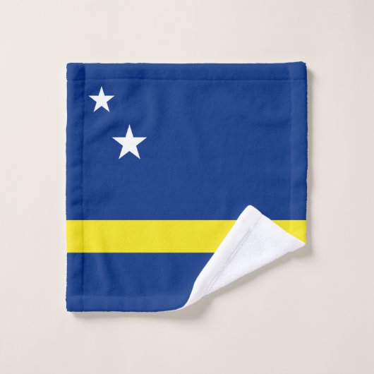 Curaçao kennzeichnen badhandtuch set (Waschlappen)