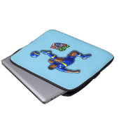 Curaçao laptopschutzhülle (Vorne Knopf)