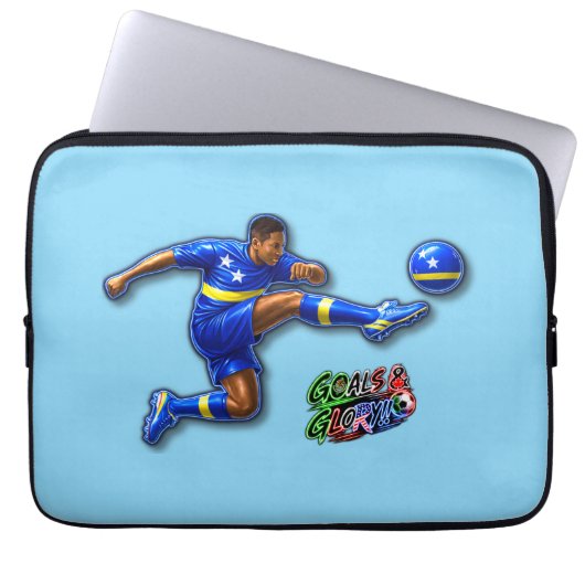 Curaçao laptopschutzhülle (Vorderseite)