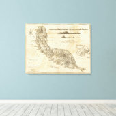 Curacao Leinwanddruck (Insitu (Holzboden))