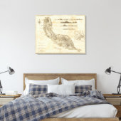 Curacao Leinwanddruck (Insitu (Schlafzimmer))