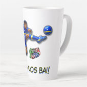 Curaçao Let's Go Milchtasse (Rechte Ecke)