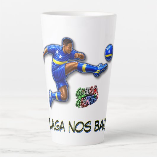 Curaçao Let's Go Milchtasse (Vorderseite)