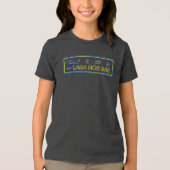 Curaçao Let's Go Tri-Blend Shirt (Vorderseite)