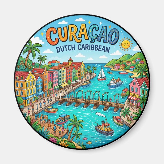 Curaçao Magnet (Vorne)