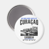Curaçao Magnet (Vorderseite/Rückseite)