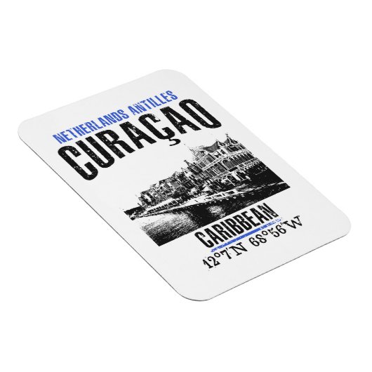 Curaçao Magnet (Rechte Seite)