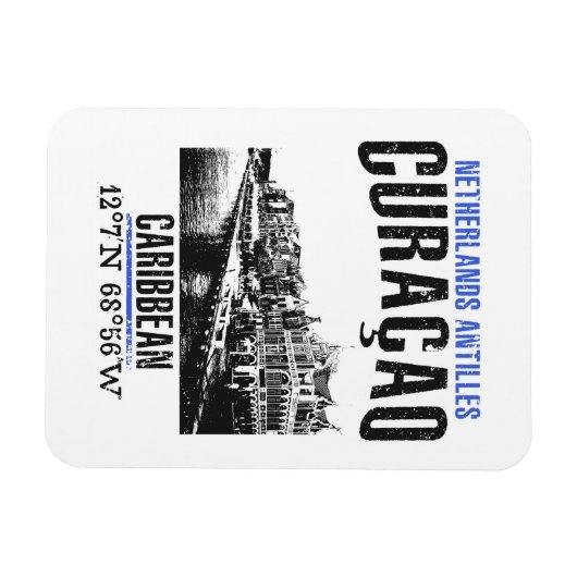 Curaçao Magnet (Horizontal)