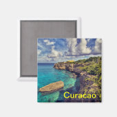 Curacao-Magnet Magnet (Vorderseite/Rückseite)