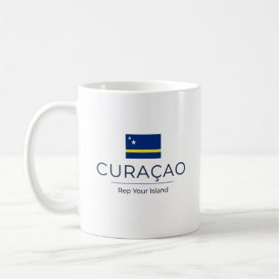 Curaçao Minimalist Täglicher Stolz Kaffeetasse