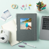 Curaçao-Modus Aufkleber (iPad Hülle)