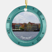 Curaçao-Öffnung Keramik Ornament (Vorne)