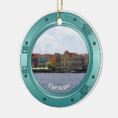 Curaçao-Öffnung Keramik Ornament (Links)