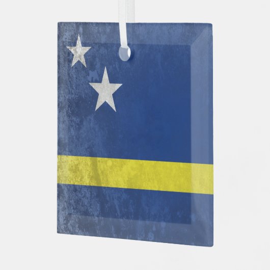 Curacao Ornament Aus Glas (Vorderseite links)