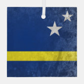 Curacao Ornament Aus Glas (Rückseite)