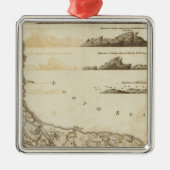 Curaçao Ornament Aus Metall (Vorne)