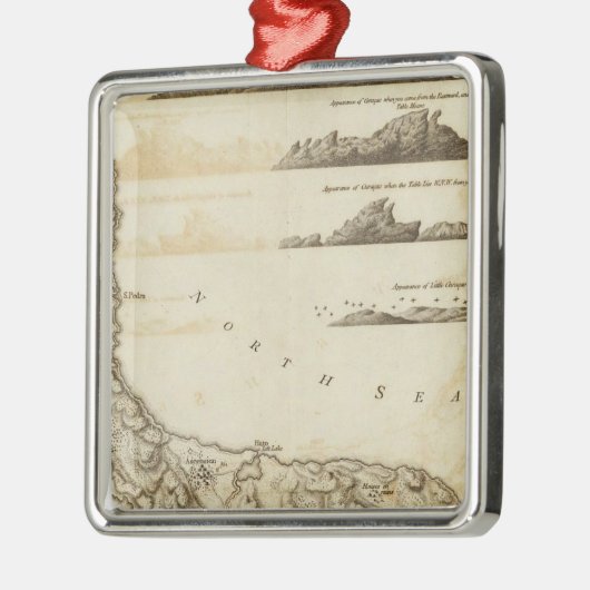 Curaçao Ornament Aus Metall (Links)