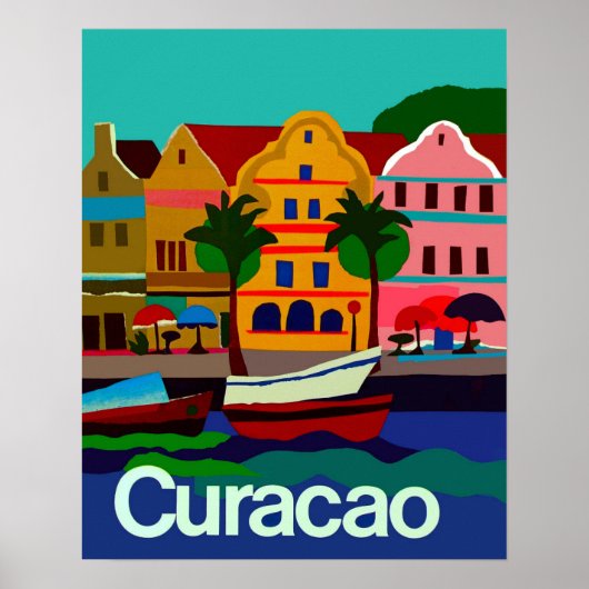 Curaçao-Plakat Poster (Vorne)