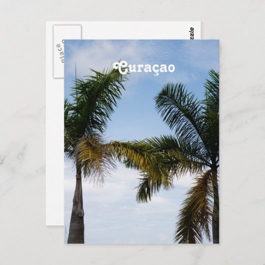 Curacao Postkarte (Vorne/Hinten)