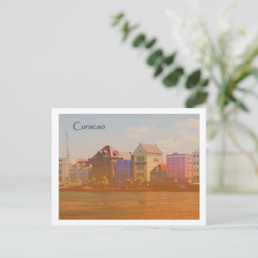 Curacao Postkarte (Stehend Vorderseite)