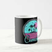Curacao Reise oder Urlaub Kaffeetasse (VorderseiteRechts)