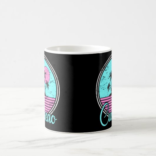 Curacao Reise oder Urlaub Kaffeetasse (Mittel)