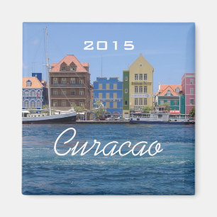 Curacao Reisen Küste Kühlschrankmagnet Jahr ändern