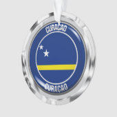 Curaçao RundEmblem Ornament (Vorderseite)