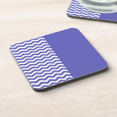 Curacao Shores Wave Zickzack Untersetzer (Linke Seite)