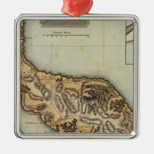 Curaçao Silbernes Ornament