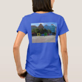 Curaçao Skyline mit/ohne Text (anpassbar) T-Shirt (Rückseite)