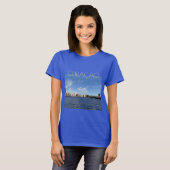 Curaçao Skyline mit/ohne Text (anpassbar) T-Shirt (Vorne ganz)