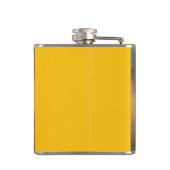 Curacao-Sonnenuntergang Flachmann (Rückseite)