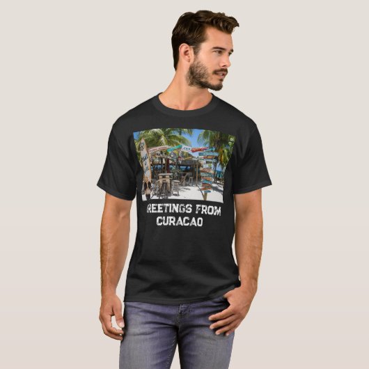 Curaçao Strand T-Shirt (Vorne ganz)